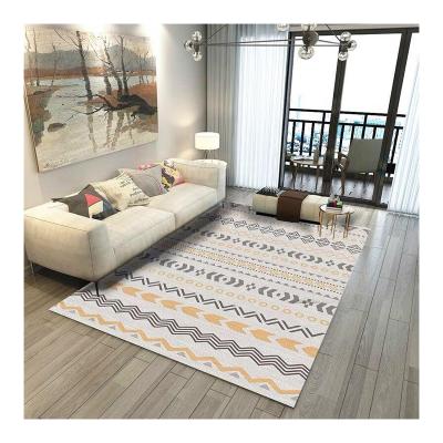 China Washable cheap boho rug backing custom made living room and bedroom rug for sale