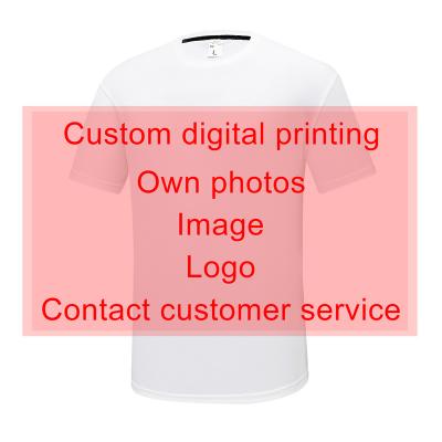 China Factory Custom Anti-Wrinkle Men's T-shirt dtg T-shirt Custom Print Logo T-shirts All Over 3d Print T-shirt for sale