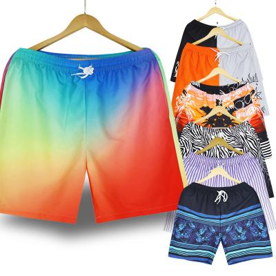 China Polyester QUICK DRY Custom Beach Shorts Mens Swimwear Short Swim Trunks Swimming Shorts for sale