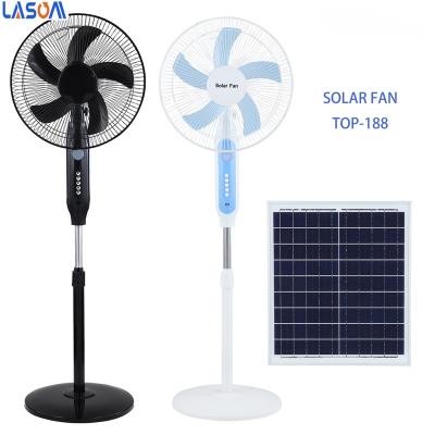 China New Products 15W 25W Solar Panel 15W 25W Home Solar Power Fan Die-Casting Aluminum Solar Rechargeable Speed ​​Fan Solar Emergency Fan 5 16 Inch for sale