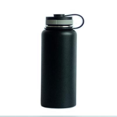 China Custom Logo Sports Viable 18/32/48/64 oz Hot Vacuum Double Wall Stainless Steel Water Bottle for sale