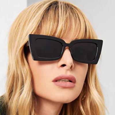 China Fashion Sunglasses 2020 Square Frame Sunglasses Shape Personality All-match Sun Glass Women Shade Sunglasses for sale