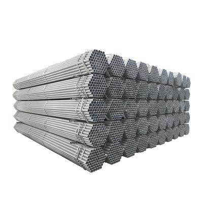 China Structure Pipe Factory Price Q235 48mm Scaffolding Hot Dip Galvanized Steel Pipe for sale