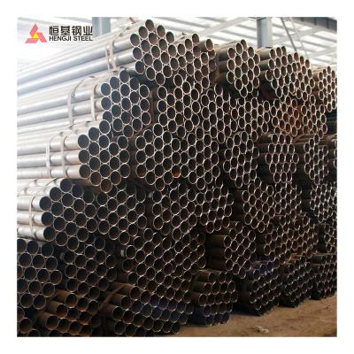 China Steel Structure Pipe ERW Black Steel Pipe Price for sale