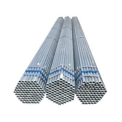 China Structure pipe gi pipe list 1.5 inch DN40 48.3mm scaffold tube pre galvanized steel pipe price for sale