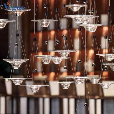 China New Nordic Customized Hotel Kitchen Dining Room LED Modern Style Customized Modern Luxury Hanging Pendant Light Chandelier for sale