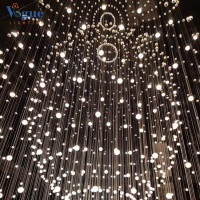 China New Nordic Customized Hotel Kitchen Dining Room LED Modern Style Customized Modern Luxury Hanging Pendant Light Chandelier for sale