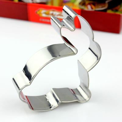 China Hot Sale Bunny Cookie Cutter Stainless Steel Animal Sustainable Cookie Cutters Custom Cookie Cutter for sale