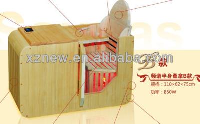 China Computer control panel ceragem camas de masaje half body sauna KN-008B for sale