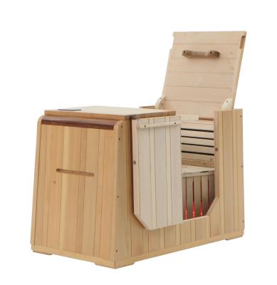 China Sauna foot hot barrel infared by computer control panel for sale