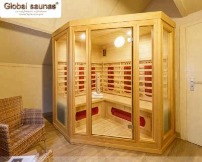 China Computer control panel gym equipment steam sauna far infrared sauna combo room for beauty spa equipment in Xuzhou for sale