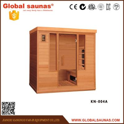 China Computer control panel Russian wooden sauna room /film seks far infrared sauna room for sale