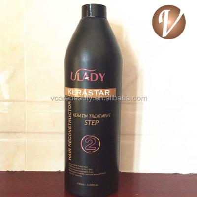 China Hair straightening to go coffee straight premium shampoo powder ulady kerastar keratin for sale