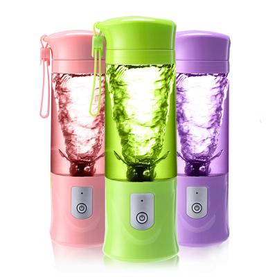 China Customized Home Electric Portable Usb High Quality Mini Juicer Blender Household Acceptable Logo Extractor Rechargeable Fruit Juice for sale