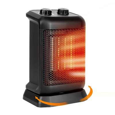 China Hotel 1500w Mini Rechargeable Portable Electric Space Heater For Home for sale