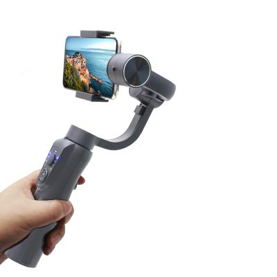 China Newest S5B Cell Phone Holder Triaxial Tooth Gimbal Cell Phone Video Stabilizer Portable Anti Blue Mobile Radio or Camera Photo Stabilizer for sale