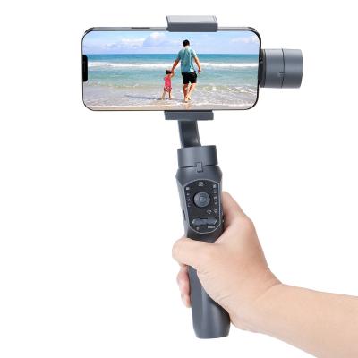 China Mobile Phone Smartphone Gimbal Face Selfie Tripod Gimbal 3 Axis Auto Tracking Handheld Stabilizer for Mobile Phone Live Streaming F10 pro for sale