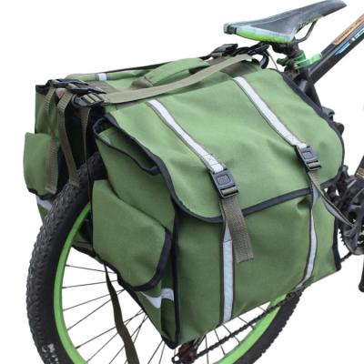 China Water Proof Bike Pannier Rack Bag Carrier Trunk Rear Bag Outside Water Resistance Waterproof Bags for sale