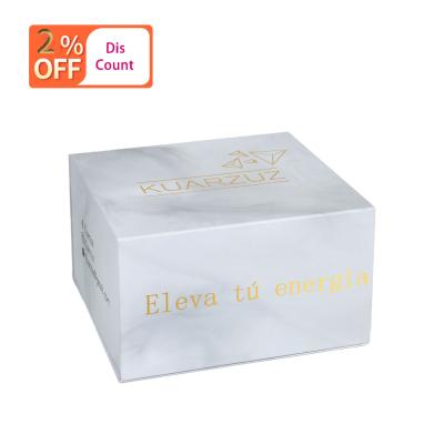 China Customized Logo Luxury Design Golden Foil Cosmetic Packaging Paper Gift Magnetic Box for sale