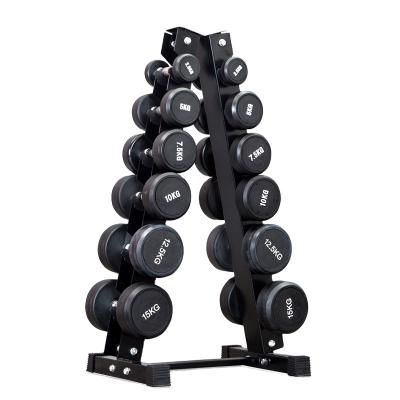 China Eco-friendly hot sale gym equipment professional fitness dumbbell rack for home use for sale