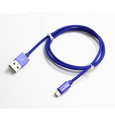 China Best Selling MP3/MP4 Player Best Selling 2:4 AM 1.5m/2m Nylon Braided Micro Micro USB Data Cable Android USB Charger Cable for sale