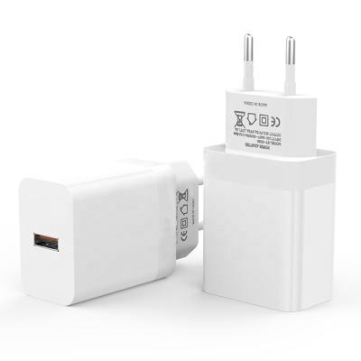 China Cantell 18W Quick Wall Charger Adapter 3A Power Mobile Phone QC 3.0 USB Charger Charge for sale