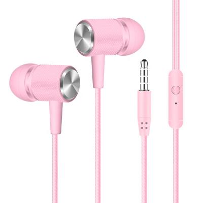 China In-ear cantell hot sale cheap price wired earphone with MIC earphone handsfree 3.5mm for sale