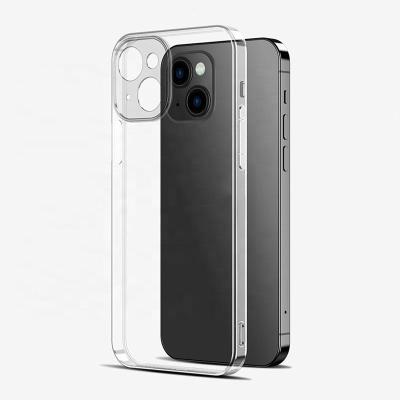 China 2022 Ultra Thin Clear Shockproof Soft TPU Case For iphone 7 8 X Xs Transparent Mobile Phone Cases Covers For iphone 13 pro mini max for sale