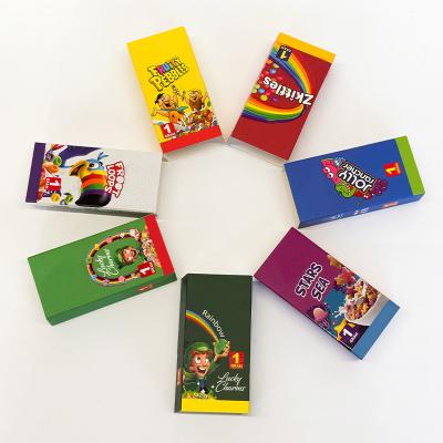 China Glossy Finish Customized Paper Packing Box Fruit Cigarette Case Packaging for sale