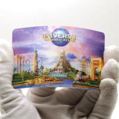 China Customization PET Lenticular 3D Card For Promotions / Souvenirs for sale