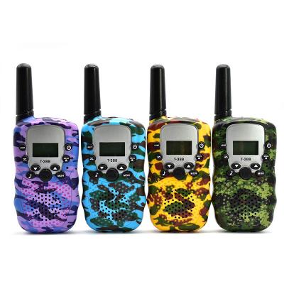 China Kids Family Use 3 km Range Intercom Two Way Radio Handheld Transceiver Wholesale Walkie Talkie SJ-T388 for sale