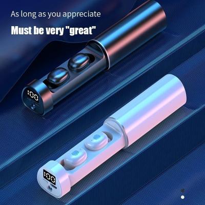 China N21 Earbuds TWS Battery Touch Control Wireless BT Smart Earphone Digital Display 5.2 Earbuds with Microphone Stereo LED Display Earbuds and Headphones for sale