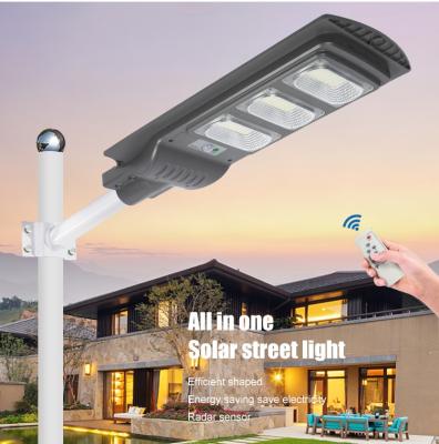 China ROAD OEM solar energy saving and environmental protection led street light IP65 waterproof 30W to 150W integrated solar street light for sale