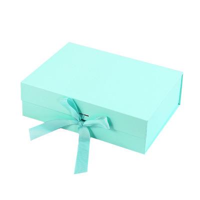 China Recyclable Matt Paper Gift Box Magnetic Layer Closed Pressure Customized Folding Clothing Packaging Box for sale