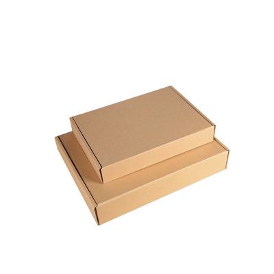 China Customized Recyclables Send Corrugated Box Gift Square Large Clothing Packaging Box for sale