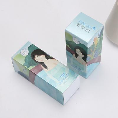 China Custom Printing Recycled Materials Cosmetics Skin Care Box Design Makeup Skin Care Set High End Luxury Box for sale