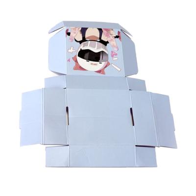 China Corrugated Paper Factory Wholesale Luxurious Toy Box Packing Machine Advanced Toy Chest for sale