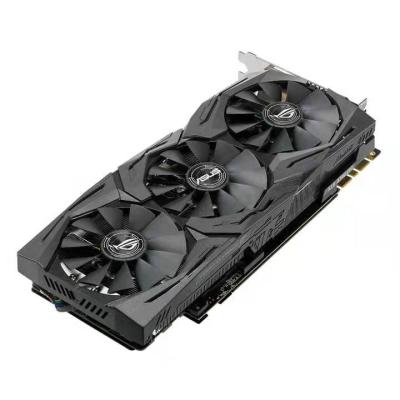 China Wholesale Workstation GPU Gaming Graphics Card Used Geforce ROG GTX1080TI 11G STRIX with 352bit GAME for Games for sale