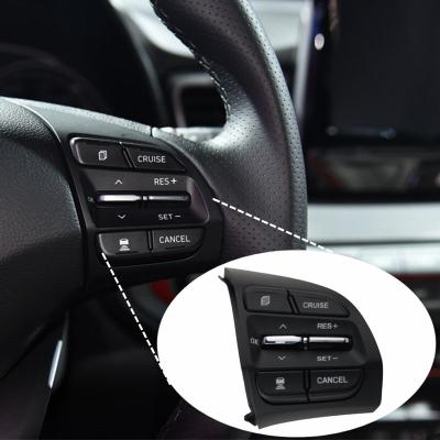 China Cruise Control Volume Channel Steering Wheel Remote Control For Hyundai Veloster 2017 feisi 2018 1.6T Elantra GT Overseas Car Cruise Control Steering Wheel Buttons Switch Black. for sale