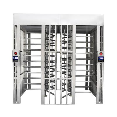 China 304 Stainless Steel Intelligent CE Approved Full Height Turnstile Gate / Turnstile Security Systems for sale