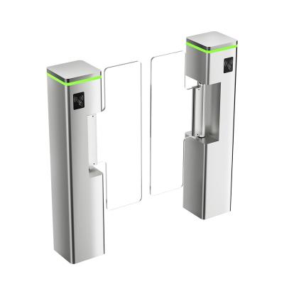 China Office School Park Supermark Face Recognition Face Recognition Acess Control System Swing Turnstiles Fast Speed ​​Entry Turnstile Swing Gate Pedestrian Barrier for sale