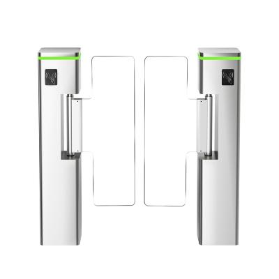 China Office School Park Supermark Full Automatic RFID Underground SUS304 Stainless For Supermarket Swing Barrier Turnstile Speed ​​Turnstile Gate for sale