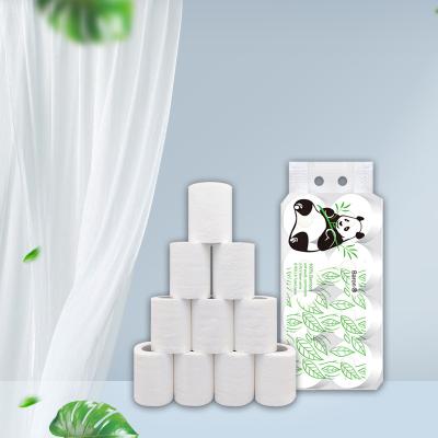 China Eco-friendly Chinese Company Supply Toilet Paper Bambi Quality Luxury Tissue Paper for sale