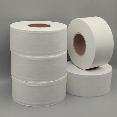 China Hotel Factory Wholesale Tissue Paper Elephant Roll 2 Ply Blank Jumbo Tissue Paper Roll For Toilet for sale