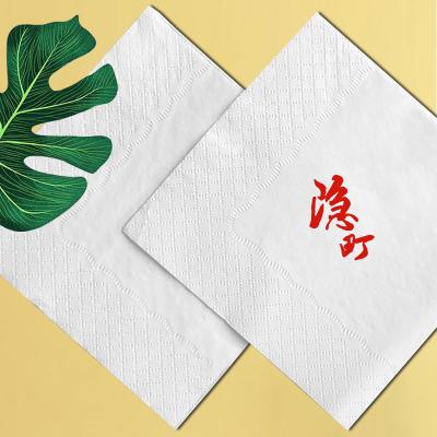 China White Custom Printing Napkins Design 2 Ply Colored Virgin Printing Wood Pulps Decoupage Dinner Paper Napkins for sale