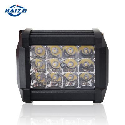 China Hot selling ABS HAIZG 18W 6pcs LED car work light bar 12v car led lights 18w 36w 96w led work light for sale