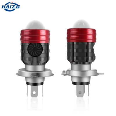 China HAIZG h4 BA20D Motorcycle Led Headlight Near / Far Beam 1500lm Car Accessories Universal for sale