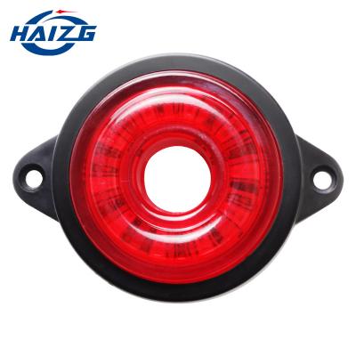 China HAIZG 24v truck /signal marker position light warning car led unversail 24v led light signal marker side led light truck 24v led light for sale