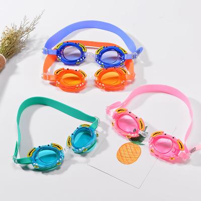 China Sports Sunglasses Fashion Crab Shape Kids Swimming Googgles for sale