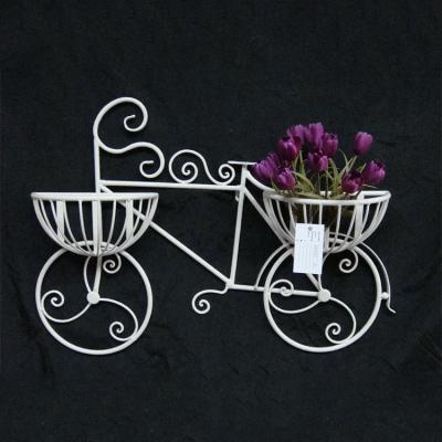 China 3D Bike Family Hotel Metal Bike Shaped Bicycle For Wall Hanging Decor for sale